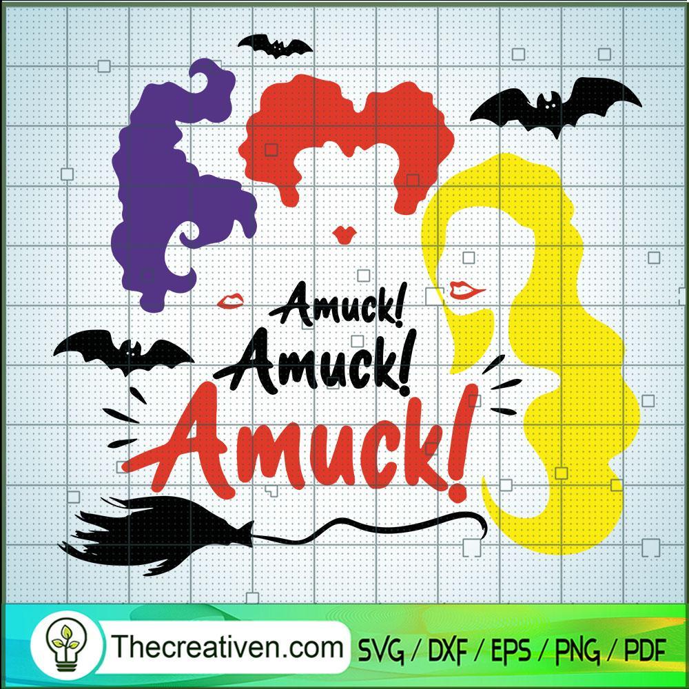 Amuck Amuck Amuck SVG Cut File for Cricut & Silhouette Design 44320 1 Amuck Amuck Amuck SVG Cut File for Cricut & Silhouette Design 44320