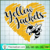 Yellow Jacket Heart SVG, Jacket SVG, Bee SVG 2 190 copy