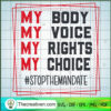 Stop The Mandate SVG, Quotes SVG, Trending SVG 3 158 copy 1