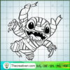 Stitch Mummy SVG, Stitch SVG, Halloween SVG