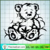 Smoking Bear SVG, Smoke Weed SVG, Cannabis SVG 3 152 copy