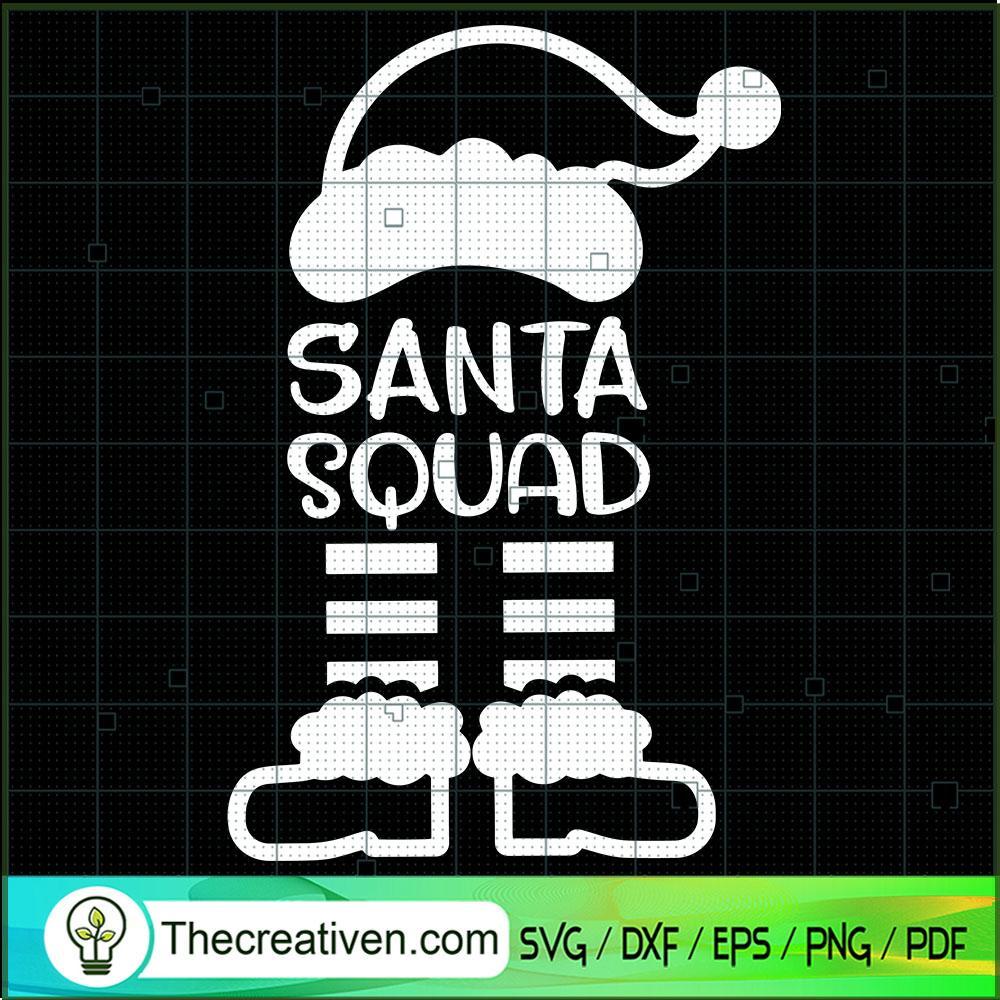 Santa Squad SVG, Santa Claus SVG, Christmas SVG 1 Santa Squad SVG, Santa Claus SVG, Christmas SVG