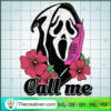 Ghost Call Me SVG, Ghost Calling SVG, Halloween SVG
