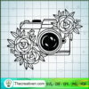 Floral Camera SVG, Floral Flower SVG, Camera Focus SVG 2 62 copy 3