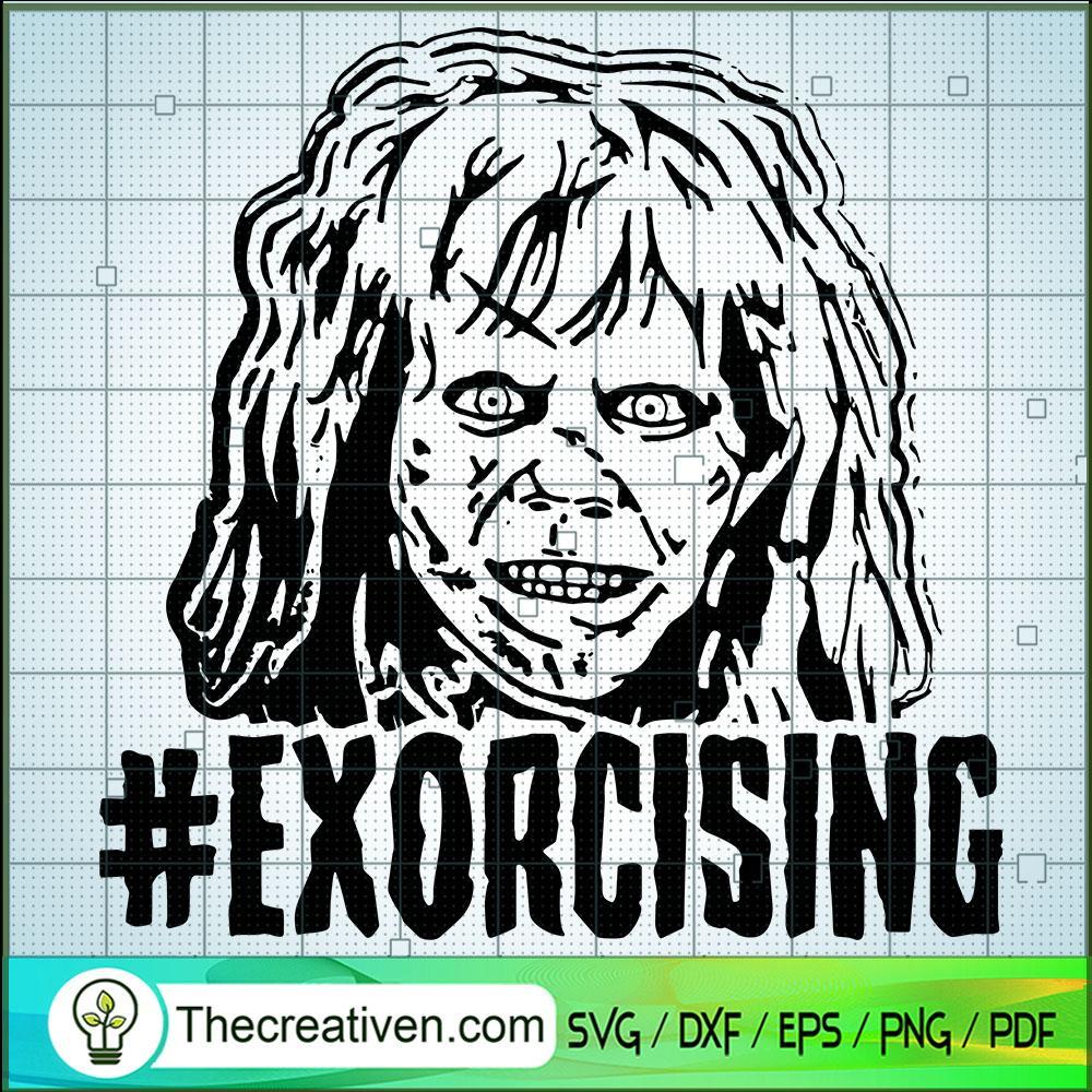 Exorcising SVG, Horror SVG, Halloween SVG 1 Exorcising SVG, Horror SVG, Halloween SVG