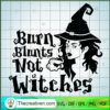 Burn Blunts Not Witches SVG, Witches Scary SVG, Halloween SVG 3 23 copy 10
