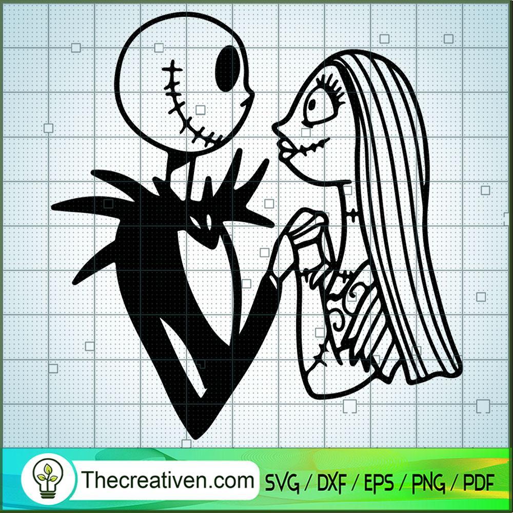 Jack Propose Sally SVG Cut File for Cricut & Silhouette 1 Jack Propose Sally SVG Cut File for Cricut & Silhouette