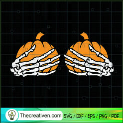 Hand Hug Pumpkin SVG, Pumpkin SVG, Halloween SVG