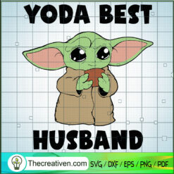 Yoda Best Husband SVG, Baby Yoda SVG, Star Wars SVG