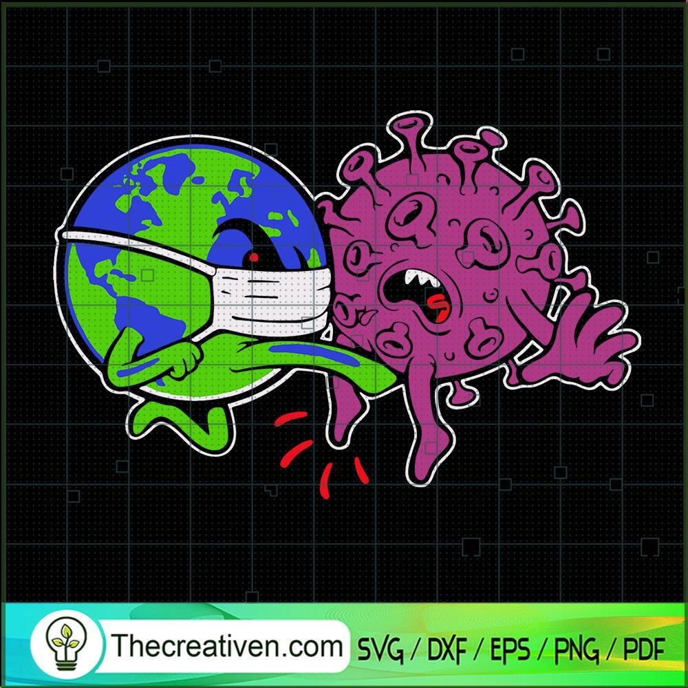 Earth Kick Covid SVG, Covid 19 SVG, Trending SVG 1 Earth Kick Covid SVG, Covid 19 SVG, Trending SVG