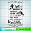 When Witches Go Riding SVG Cut File for Cricut & Silhouette 3 When Witches Go Riding copy