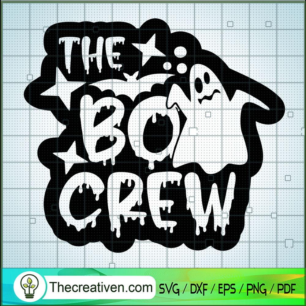 The Boo Crew Black SVG Cut File for Cricut & Silhouette 1 The Boo Crew Black SVG Cut File for Cricut & Silhouette