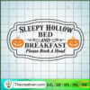 Sleepy Hollow Bed and Breakfast SVG Cut File for Cricut & Silhouette