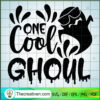 One Cool Ghoul SVG Cut File for Cricut & Silhouette 3 one cool ghoul copy