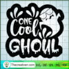 One Cool Ghoul Black SVG Cut File for Cricut & Silhouette 3 one cool ghoul1 copy