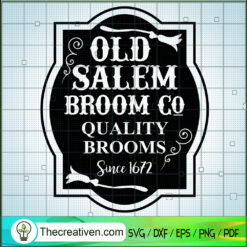 Old Salem Broom Co Quality B SVG Cut File for Cricut