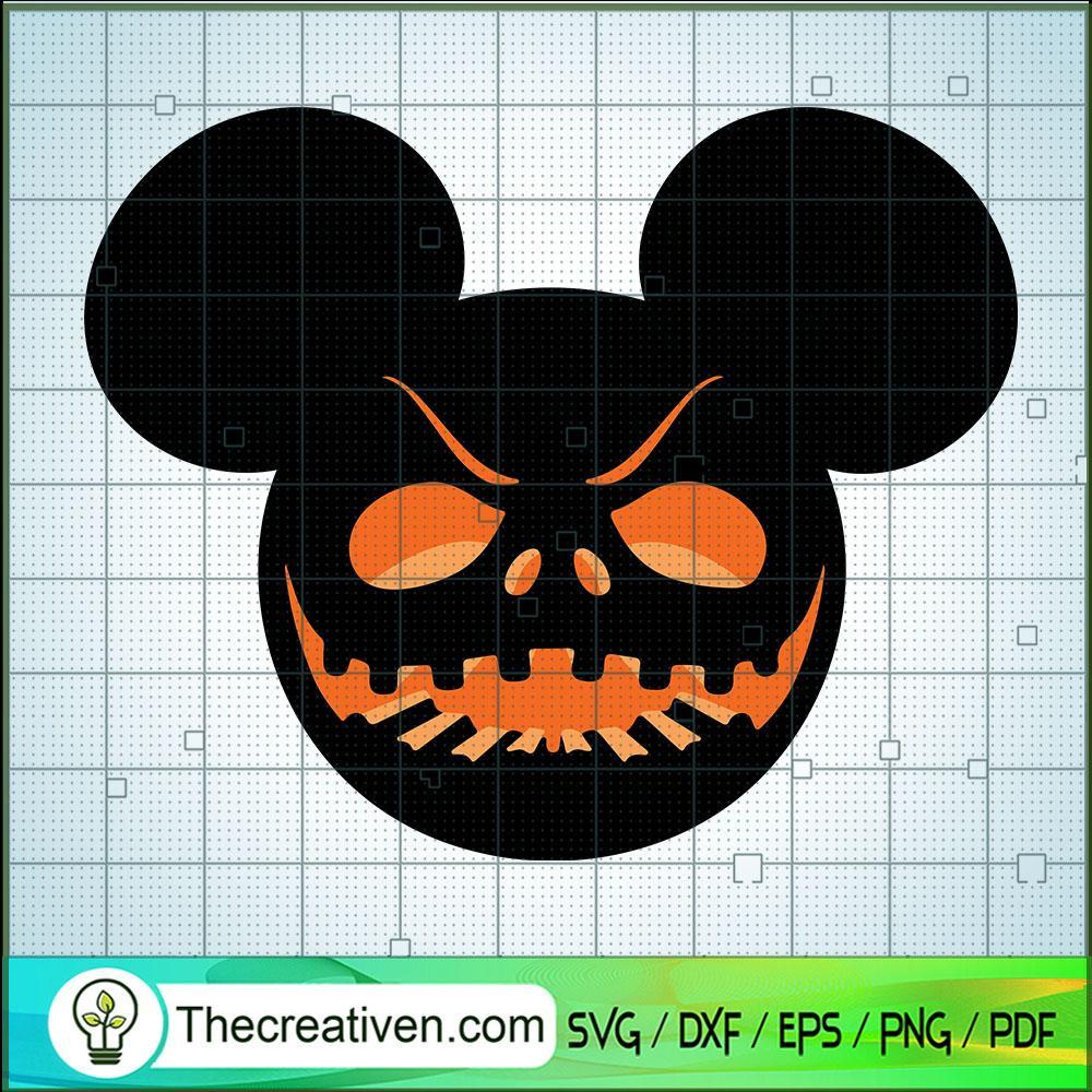 Mickey Halloween SVG Cut File for Cricut & Silhouette 1 Mickey Halloween SVG Cut File for Cricut & Silhouette