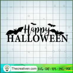 Happy Halloween SVG Cut File for Cricut & Silhouette Design 42782