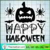 Pumpkin Happy Halloween SVG Cut File for Cricut & Silh Design 42781 2 happy halloween 1 copy