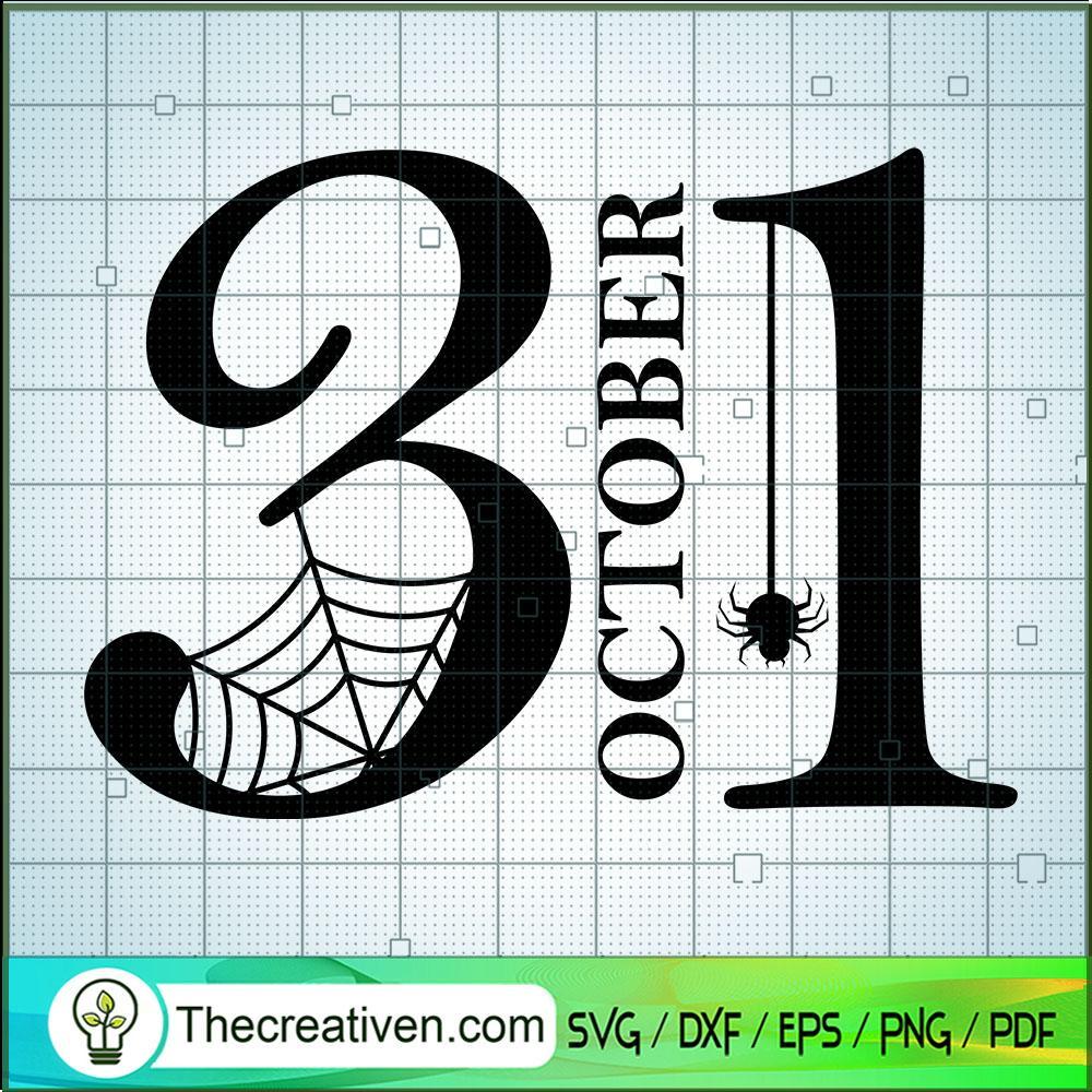 31 October Halloween SVG Cut File for Cricut & Silhouette 1 31 October Halloween SVG Cut File for Cricut & Silhouette