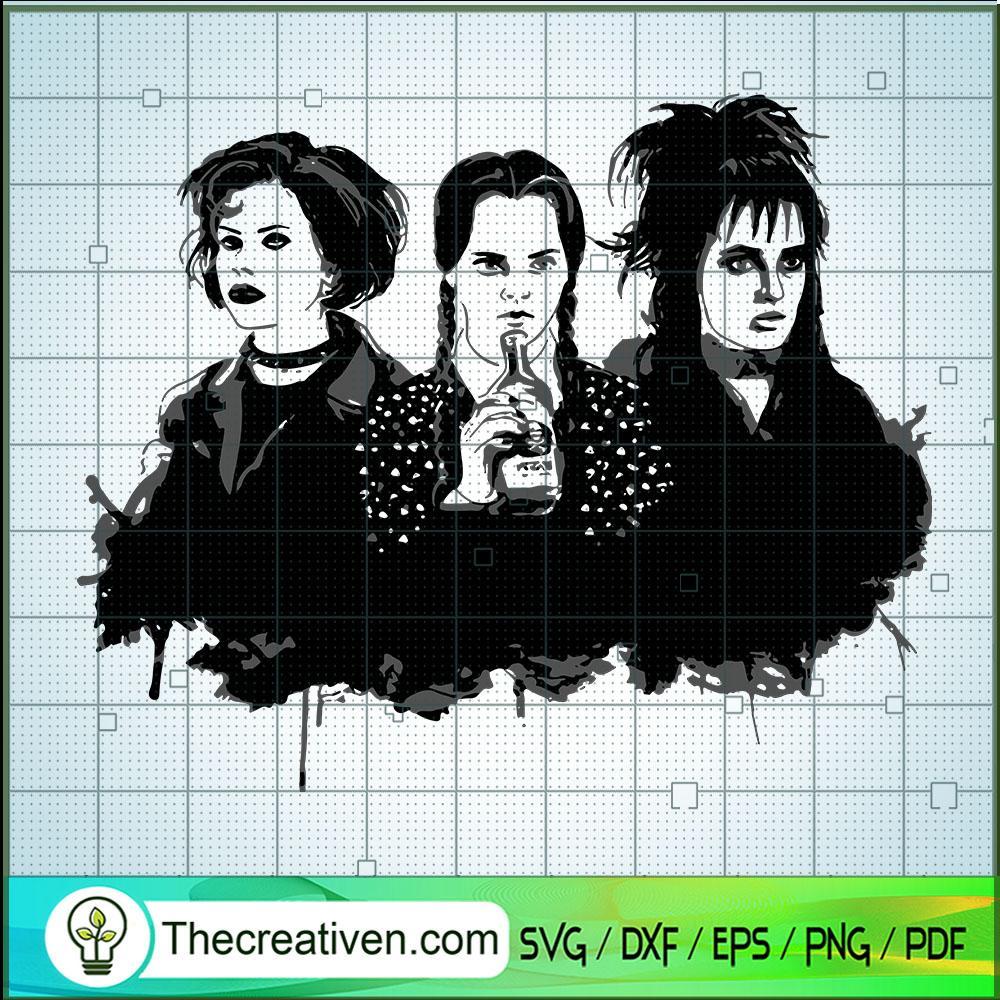 Sister Horror Movie SVG Cut File for Cricut & Silhouette 1 Sister Horror Movie SVG Cut File for Cricut & Silhouette