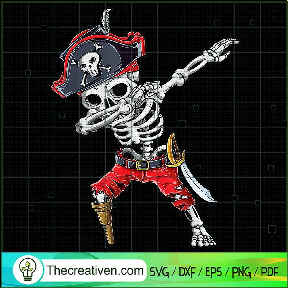 Pirates Skeleton Dab SVG Cut File for Cricut & Silhouette 1 Pirates Skeleton Dab SVG Cut File for Cricut & Silhouette