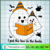 I Put The Boo In The Books SVG Cut File for Cricut & Silhouette