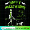 Happy Halloweenie Skeleton W SVG Cut File for Cricut 2 61 copy 4