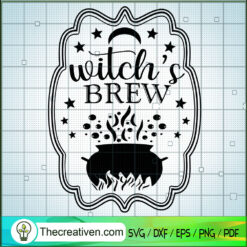Witch's Brew SVG Cut File for Cricut & Silhouette
