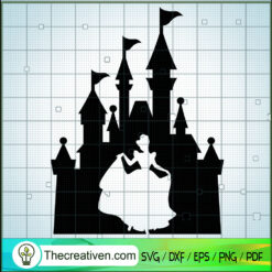 Walt Disney Castle Princess SVG Cut File for Cricut & Silhouette