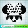 Minnie Polka Dot Bow Castle  SVG Cut File for Cricut