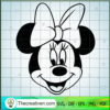 Smile Minnie Face SVG, Mickey And Minnie SVG, Walt Disney SVG
