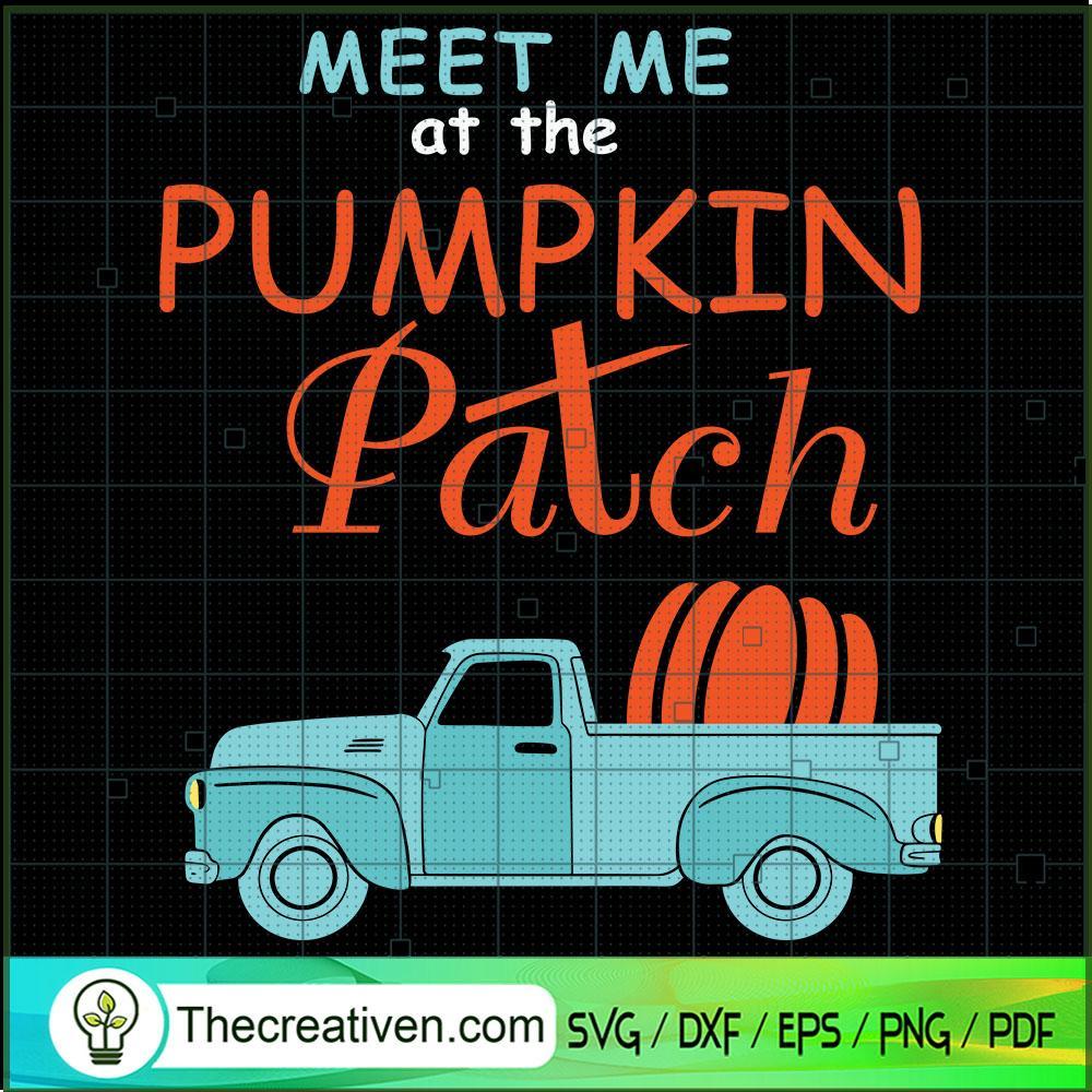 Meet Me Pumpkin Patch SVG Cut File for Cricut & Silhouette 1 Meet Me Pumpkin Patch SVG Cut File for Cricut & Silhouette