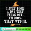 I Just Took A DNA Test Turns Out I'm 1 SVG Cut File fo Design 41610