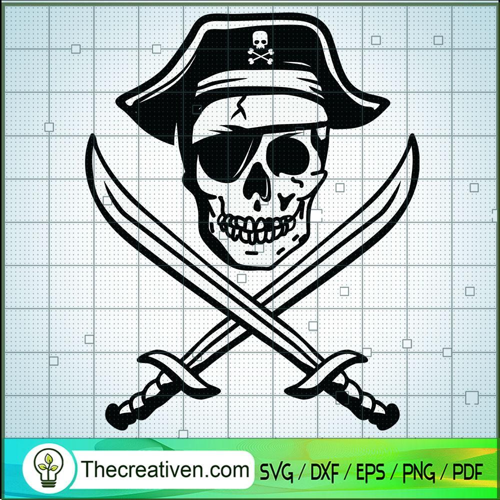 Pirates Sull SVG Cut File for Cricut & Silhouette 1 Pirates Sull SVG Cut File for Cricut & Silhouette