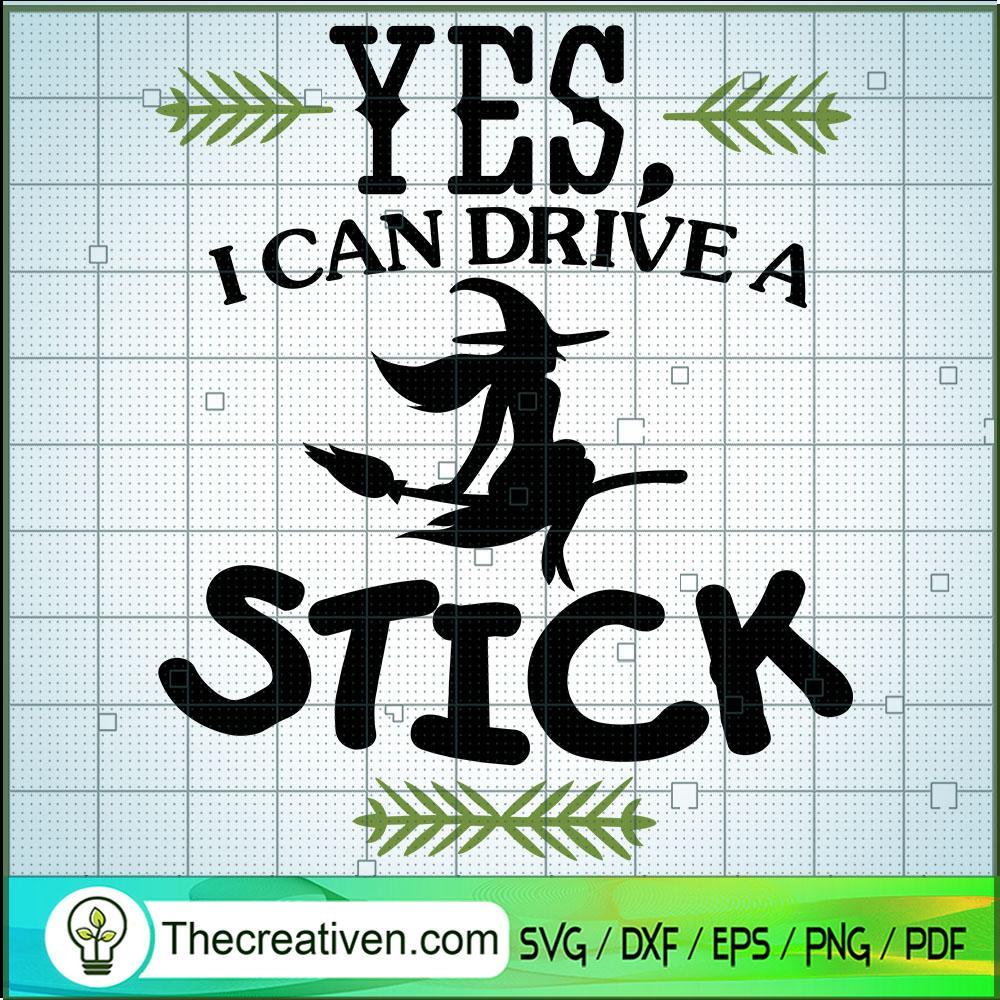 Yes I Can Drive Stick SVG Cut File for Cricut & Silhouette 1 Yes I Can Drive Stick SVG Cut File for Cricut & Silhouette