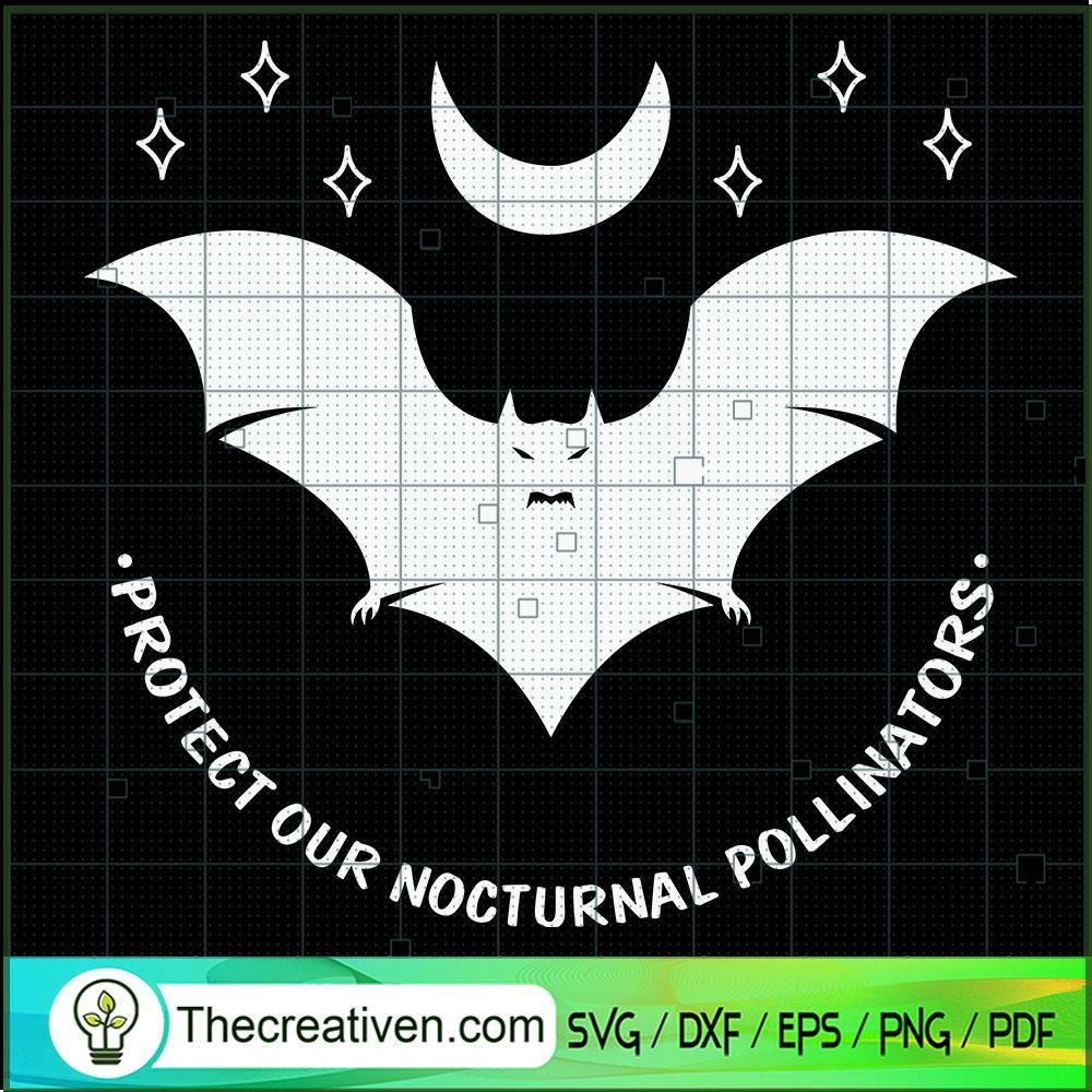 Protect Our Nocturnal Pollinators SVG Cut File for Cricut & Silhouette 1 Protect Our Nocturnal Pollinators SVG Cut File for Cricut & Silhouette