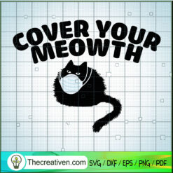 Cover Your Meowth SVG Cut File for Cricut & Silhouette