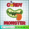 Candy Monster SVG Cut File for Cricut & Silhouette