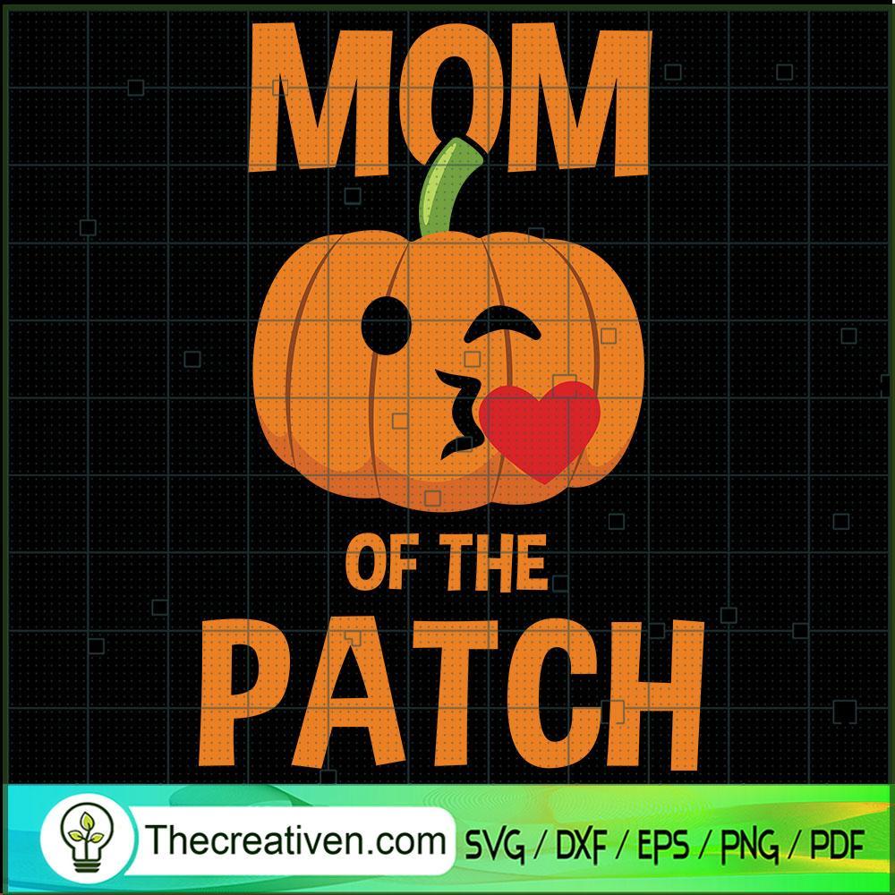 Mom Of The Patch SVG Cut File for Cricut & Silhouette 1 Mom Of The Patch SVG Cut File for Cricut & Silhouette