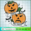 Double Pumpkin Trick Or Treat SVG Cut File for Cricut & Silhouette 2 Tweetii 201020 NT 06 copy