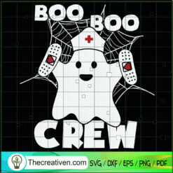 Boo Boo Crew SVG Cut File for Cricut & Silhouette Design 41153