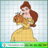 Belle Princess Halloween Pumpkin SVG Cut File for Cricut & Silhouette 2 Belle copy