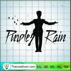 Purple Rain Album - Prince SVG Cut File for Cricut & Silhouette