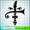 Prince Purple Rain Electric  SVG Cut File for Cricut