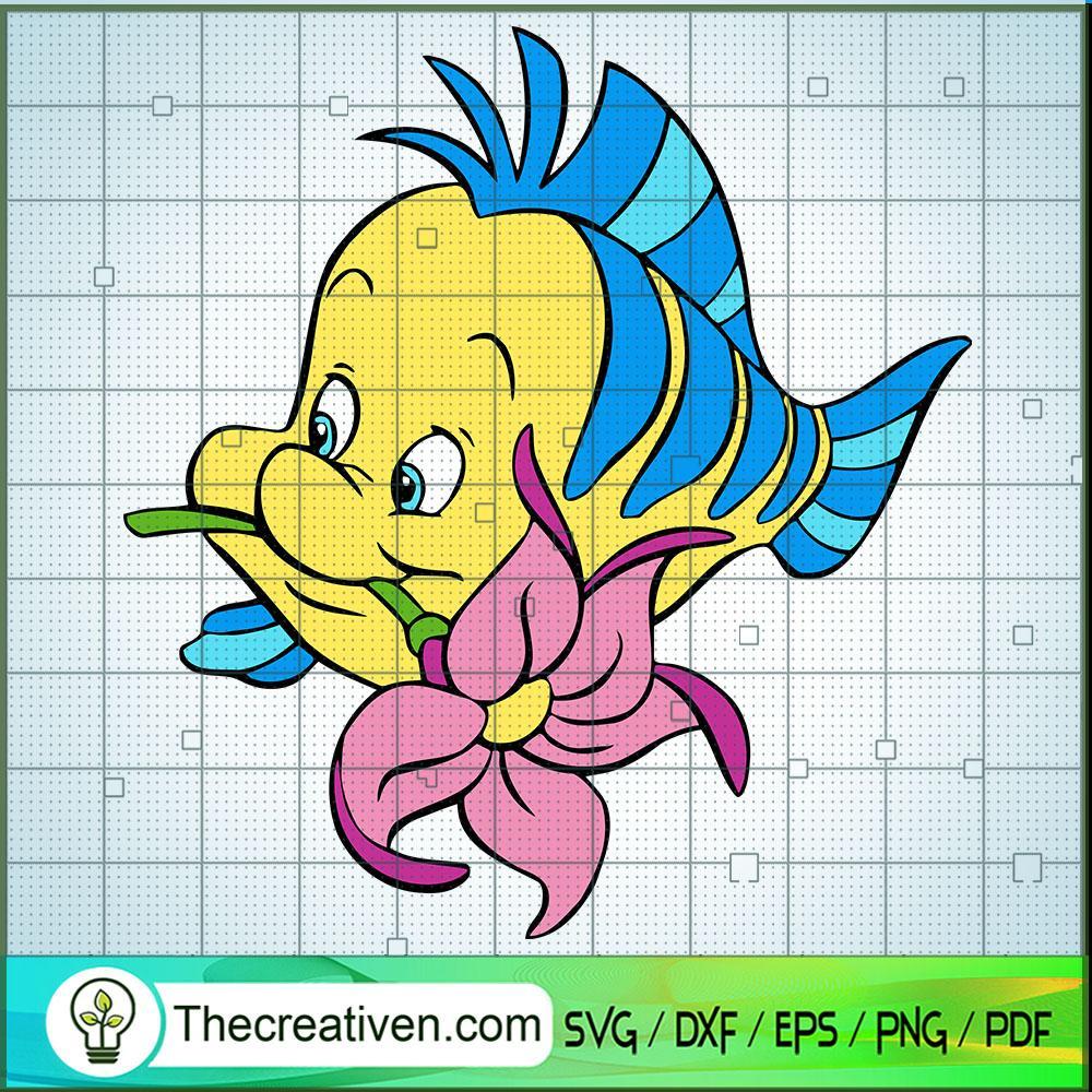 Flounder The Little Mermaid SVG, The Little Mermaid SVG, Disney SVG 1 Flounder The Little Mermaid SVG, The Little Mermaid SVG, Disney SVG