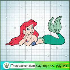 Little Mermaid Lie SVG, The Little Mermaid SVG, Disney SVG