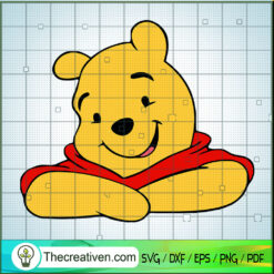 Winnie The Pooh Relaxing SVG, Winnie The Pooh SVG, Disney SVG