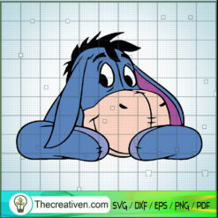 Eeyore Relaxing SVG, Winnie The Pooh SVG, Disney SVG
