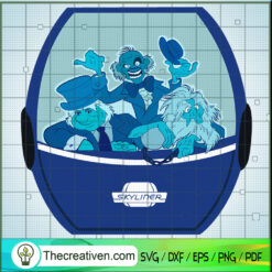 Skyliner Hitchhiking Ghost SVG, The Haunted Mansion SVG, Halloween SVG
